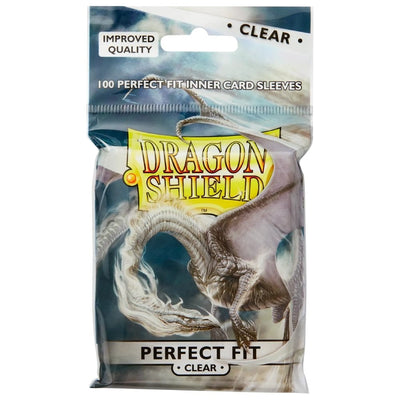 Accessoires — 100 sous-pochettes ajustées standard transparentes (Dragon Shield)