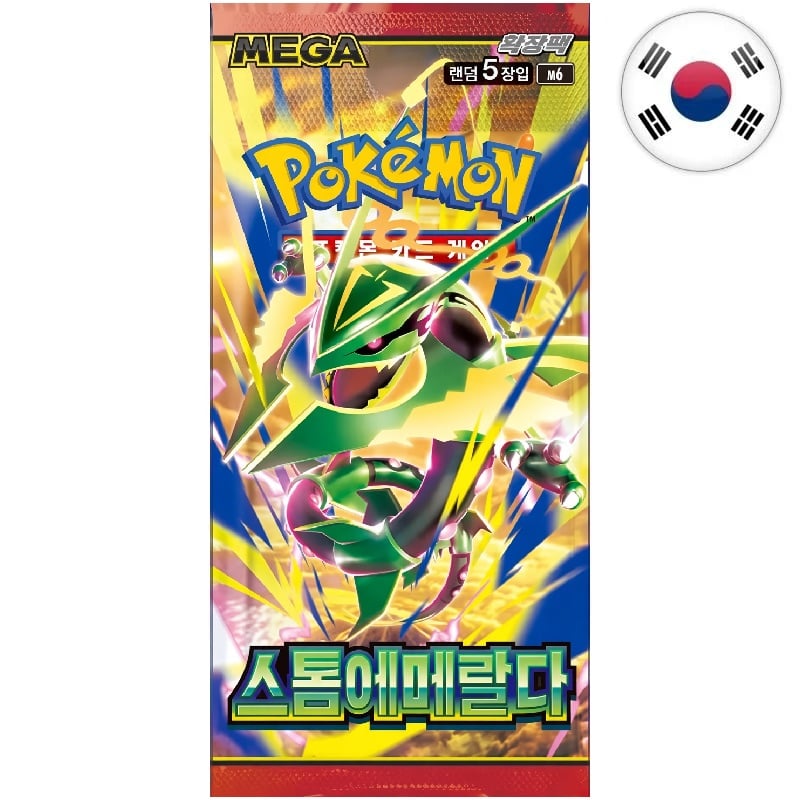 Pokémon — Booster Méga Tempête Émeralda (coréen, M6)