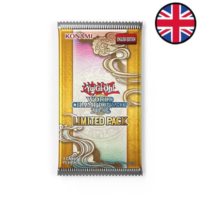 Yu-Gi-Oh! — Booster Pack Limité Championnat du Monde 2026 (anglais)