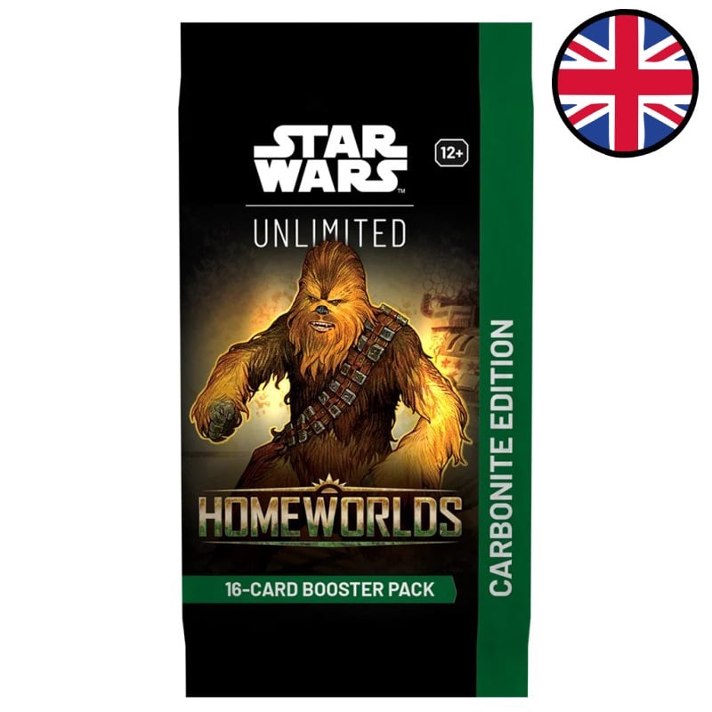 Star Wars: Unlimited — Booster Carbonite Mondes Natals (anglais)