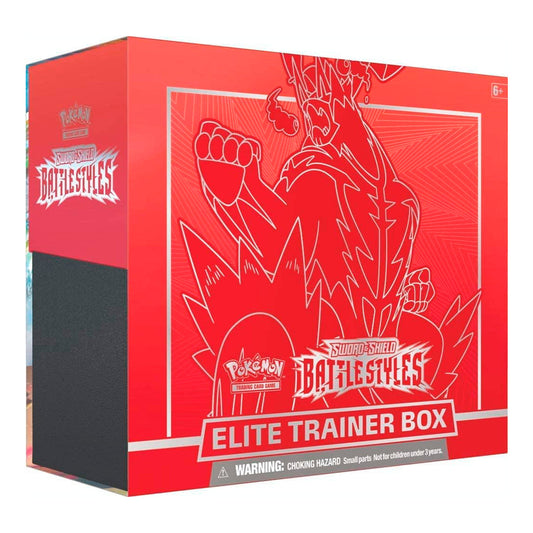Coffret Dresseur d'Élite (ETB) Pokémon – Styles de Combat (EB05) – Rouge