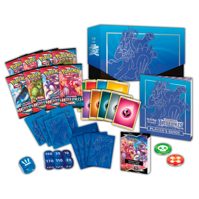 Coffret Dresseur d'Élite (ETB) Pokémon – Styles de Combat (EB05) – Bleu