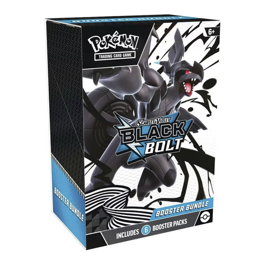 Bundle 6 boosters Pokémon – Foudre Noire (EV10.5)