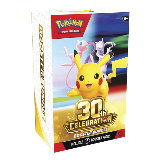 Bundle 6 boosters Pokémon – 30e anniversaire