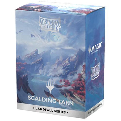 Magic: The Gathering — 100 pochettes Toucher terre Lac bouillant (Dragon Shield)