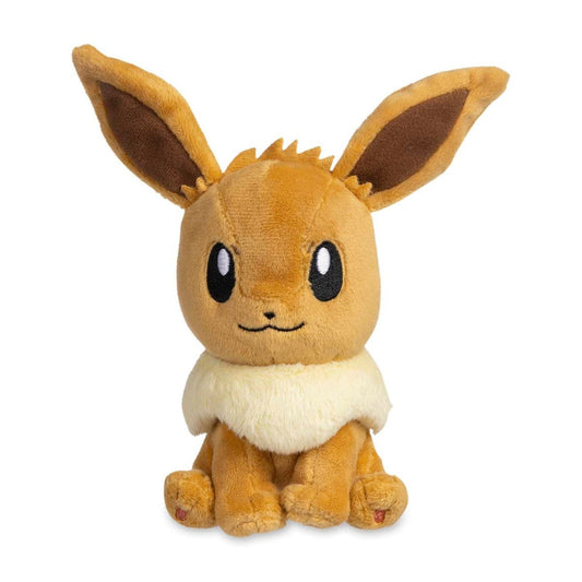 Peluche assise Évoli – Pokémon Center (15 cm)