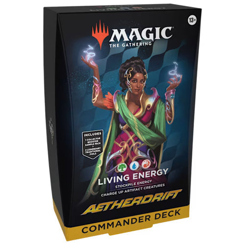 Magic: The Gathering — Deck Commander Aetherdrift Énergie vivante (anglais)