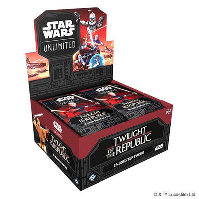 Star Wars: Unlimited — Boîte de 24 boosters Crépuscule de la République (anglais)