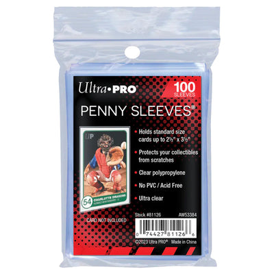 Ultra Pro : Pochettes de protection souples (100 pièces)