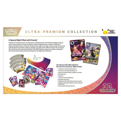 Collection Ultra Premium Pokémon – 30e anniversaire – Nuit