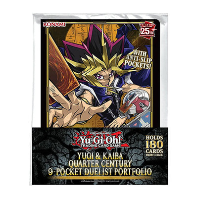 Yu-Gi-Oh! — Portfolio 9 poches Yugi et Kaiba Quart de Siècle