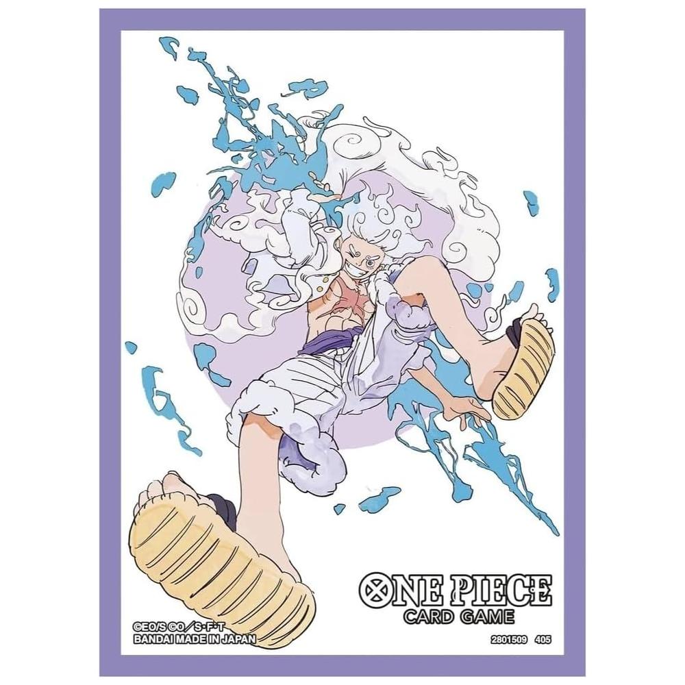 One Piece Card Game — Protège-cartes officiels 12 Luffy