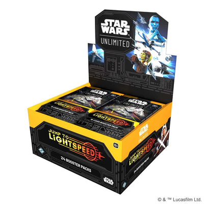 Star Wars: Unlimited — Boîte de boosters Passage en Vitesse Lumière (anglais)