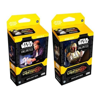 Star Wars: Unlimited — Lot de 2 decks Vedette Passage en Vitesse Lumière (anglais)