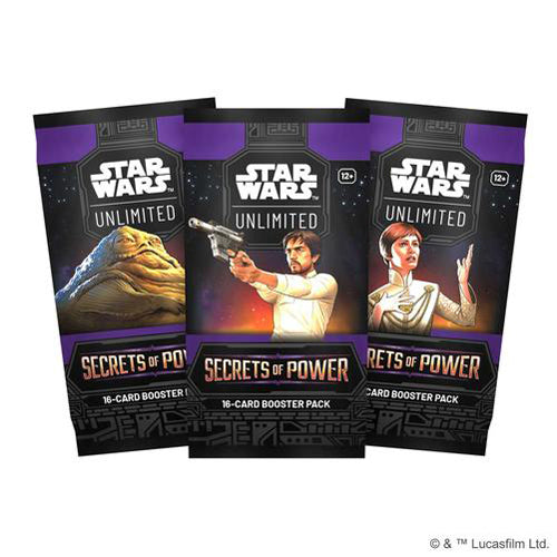 Star Wars: Unlimited — Booster Secrets du Pouvoir (anglais)