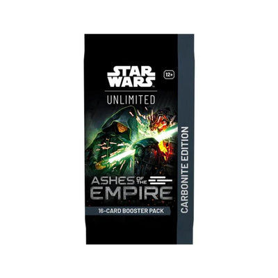 Star Wars: Unlimited — Booster Carbonite Cendres de l'Empire (anglais)