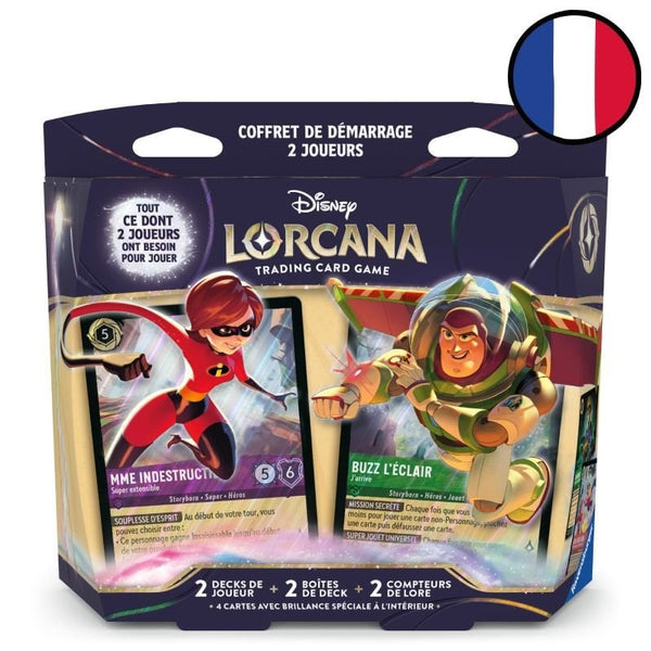 Disney Lorcana — Coffret de démarrage 2 joueurs Contrées Inconnues