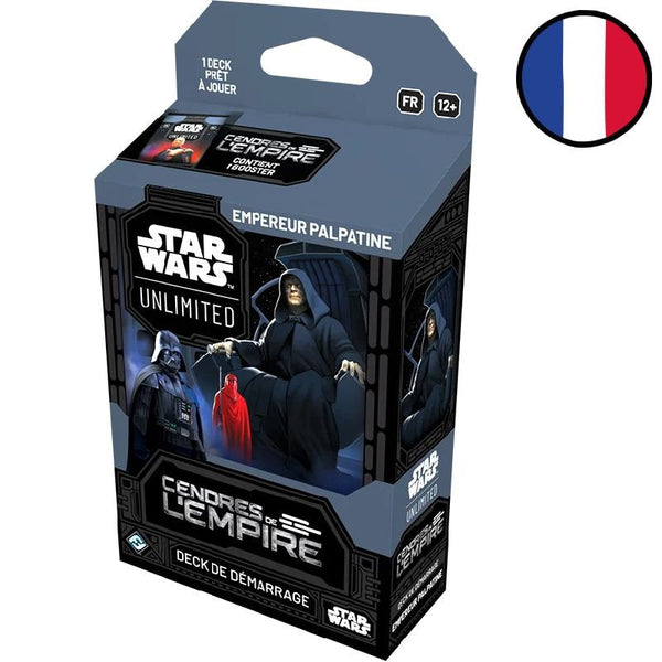 Star Wars: Unlimited — Deck de démarrage Empereur Palpatine (Cendres de l'Empire)