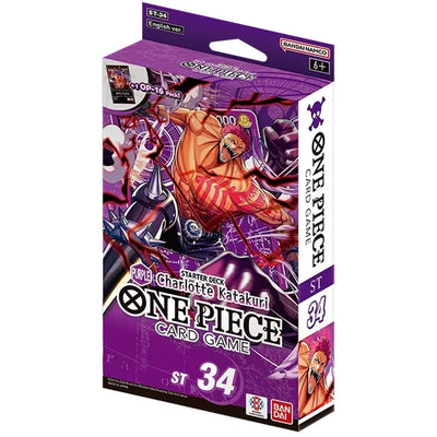One Piece Card Game — Deck de démarrage ST-34 Violet Katakuri