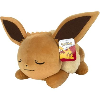 Pokémon — Peluche Évoli yeux fermés 45 cm