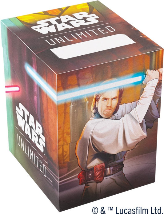 Star Wars: Unlimited — Boîte de rangement Obi-Wan / Dark Maul (Gamegenic)