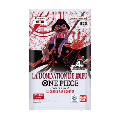 One Piece Card Game — Booster OP-18 La Domination de Dieu