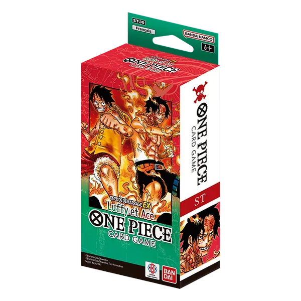 One Piece Card Game — Deck de démarrage ST-30 Luffy et Ace