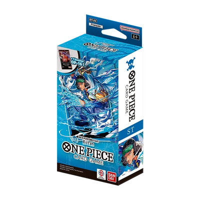 One Piece Card Game — Deck de démarrage ST-33 Bleu Kuzan