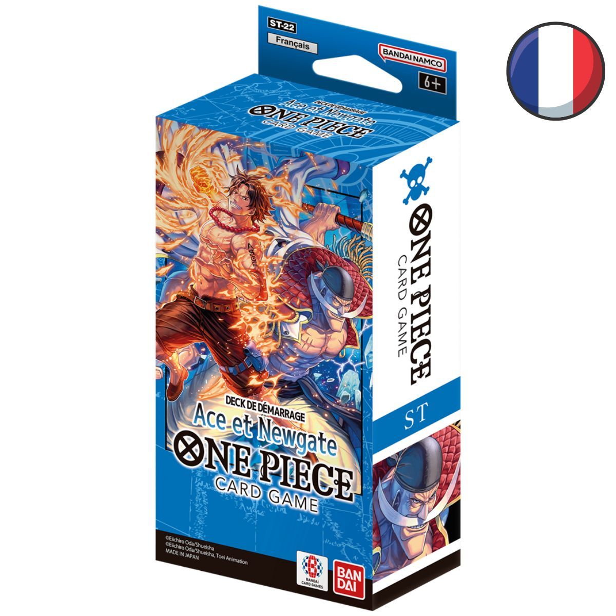 One Piece Card Game — Deck de démarrage ST-22 Ace et Newgate