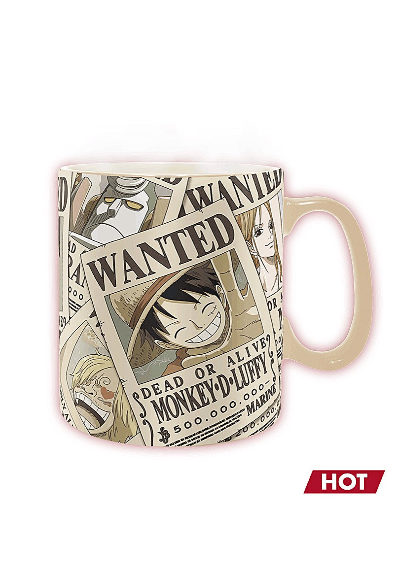 One Piece — Mug thermoréactif Avis de recherche