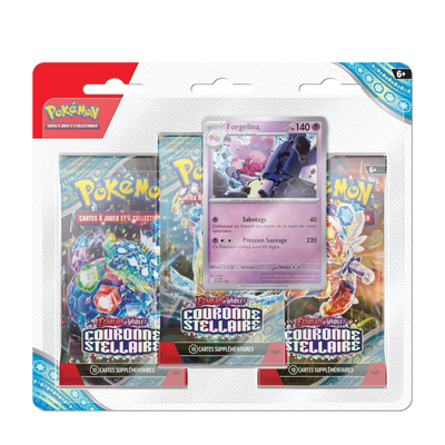 Tripack Pokémon – Couronne Stellaire (EV07) – Version française