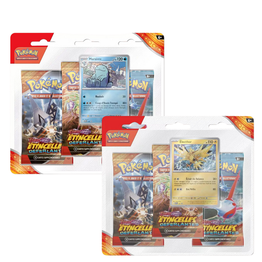 Tripack Pokémon – Étincelles Déferlantes (EV08) – Version française