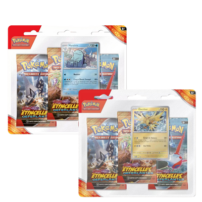Tripack Pokémon – Étincelles Déferlantes (EV08) – Version française