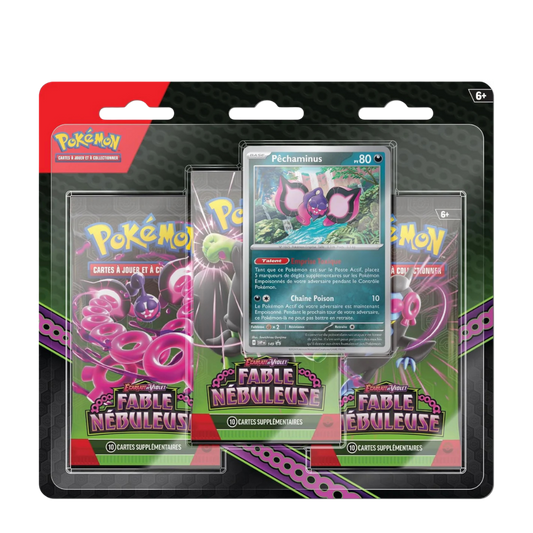 Tripack Pokémon – Fable Nébuleuse (EV6.5) – Version française