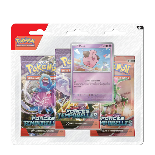 Tripack Pokémon – Forces Temporelles (EV05) – Version française
