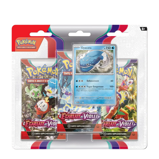 Tripack Pokémon – Écarlate et Violet (EV01) – Version française
