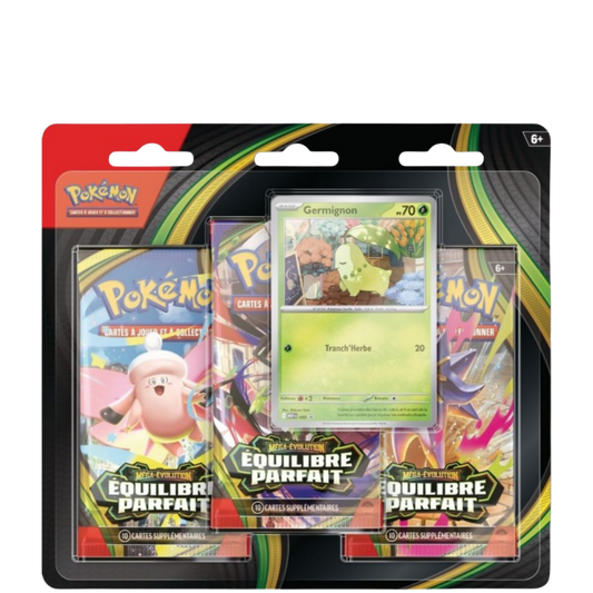 Tripack Pokémon – Équilibre Parfait (ME03) – Version française