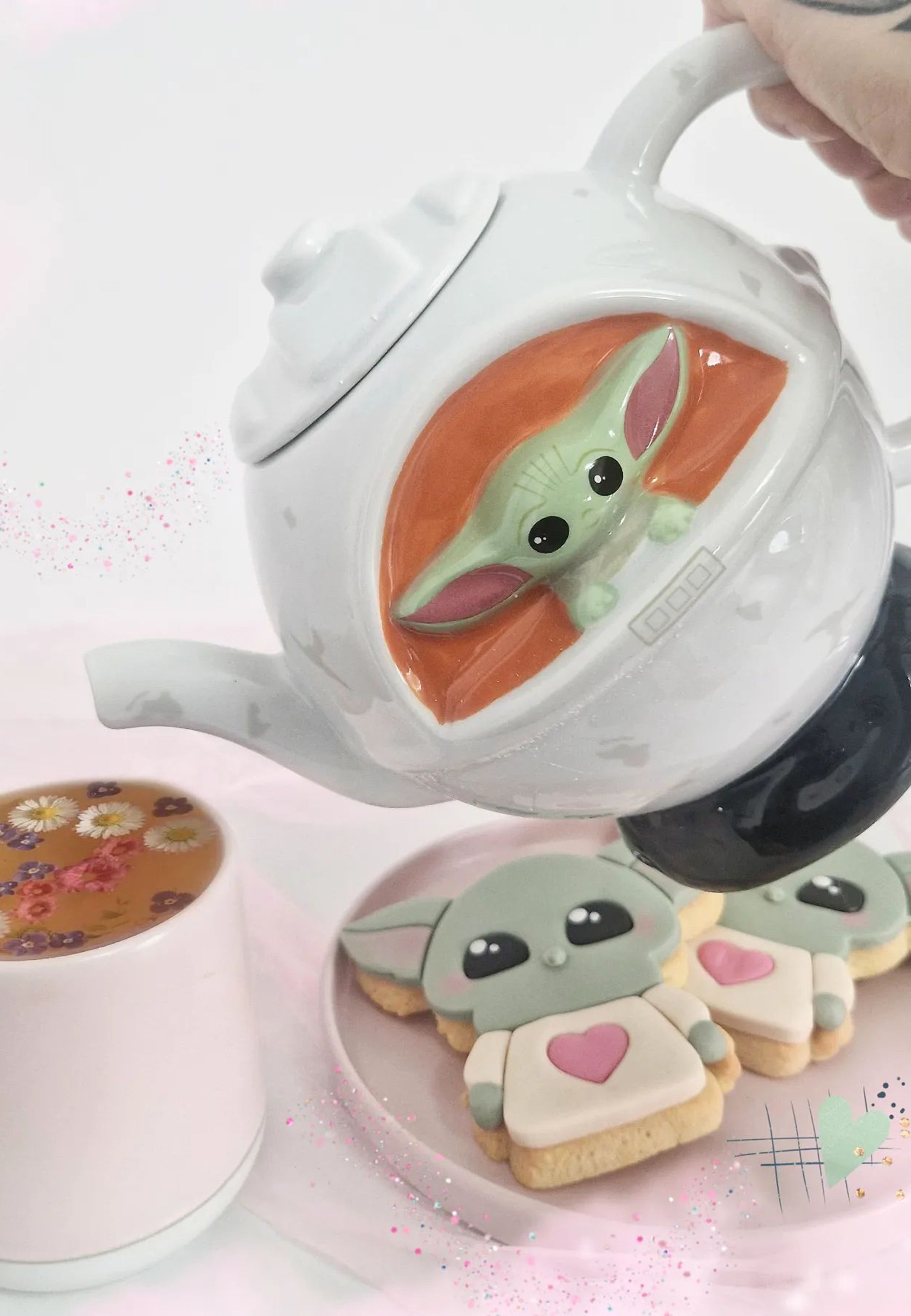 Star Wars — Théière Grogu vaisseau